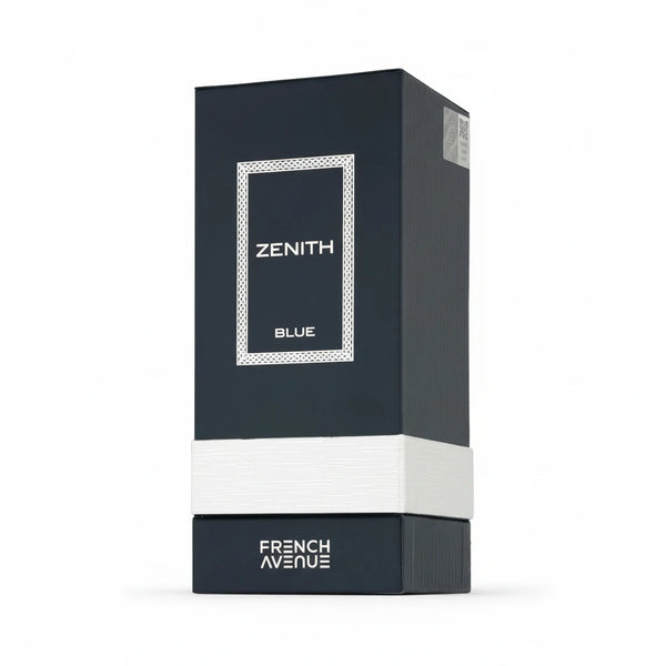 Box of 'Zenith Blue' by French Avenue on a white background