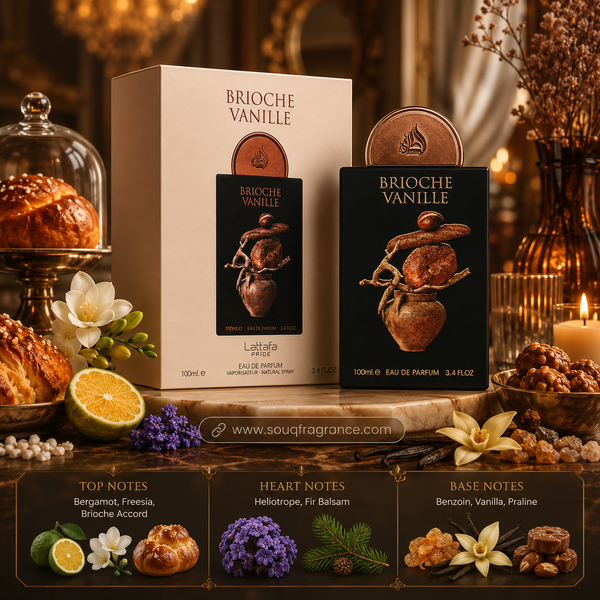 Brioche Vanille Eau de Parfum 100ml by Lattafa Pride