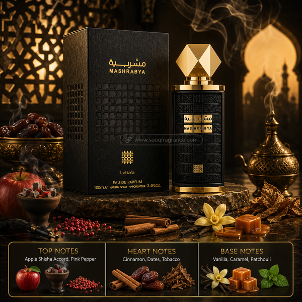 Mashrabya Eau de Parfum 100ml by Lattafa