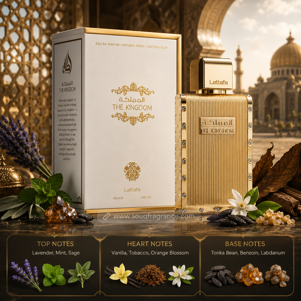 The Kingdom Men Eau de Parfum 100ml by Lattafa