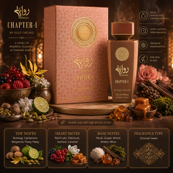 Riwaya Chapter I Eau de Parfum 100ml by Gulf Orchid