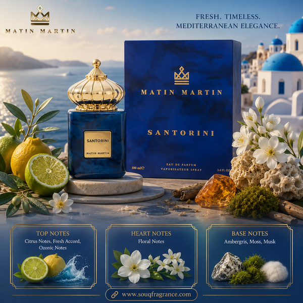 Santorini Eau de Parfum 100ml by Matin Martin