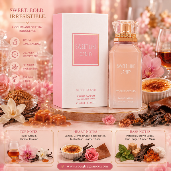 Sweet Like Candy Eau de Parfum 100ml by Gulf Orchid
