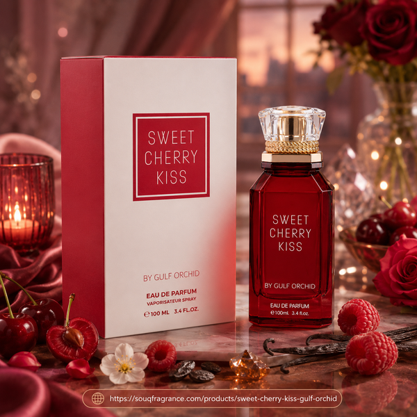 Sweet Cherry Kiss Eau de Parfum 100ml by Gulf Orchid
