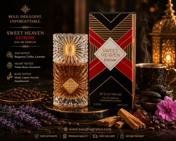 Sweet Heaven Cherry Eau de Parfum 100ml by Gulf Orchid