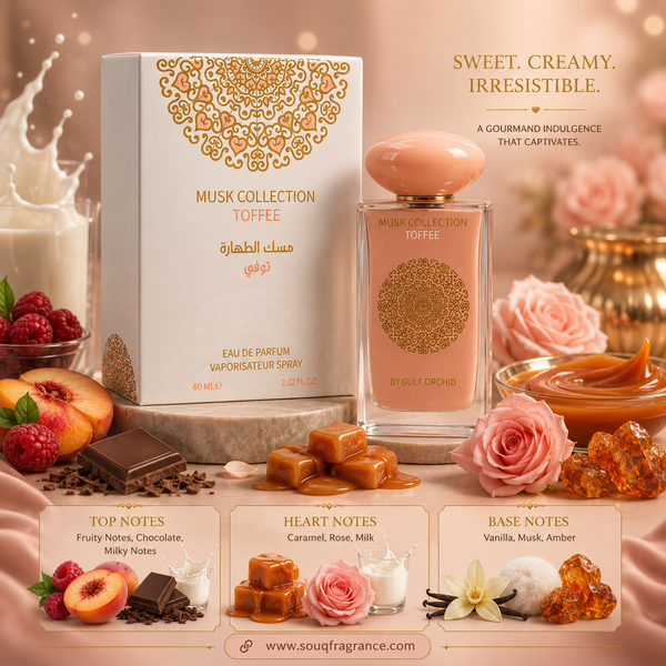 Toffee Eau de Parfum 60ml by Gulf Orchid