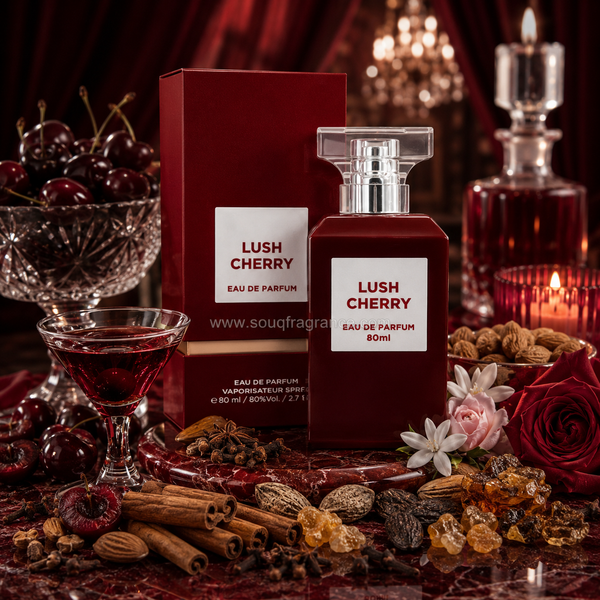 Lush Cherry Eau de Parfum 100ml by Fragrance World