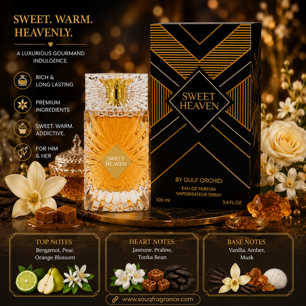 Sweet Heaven Eau de Parfum 100ml by Gulf Orchid