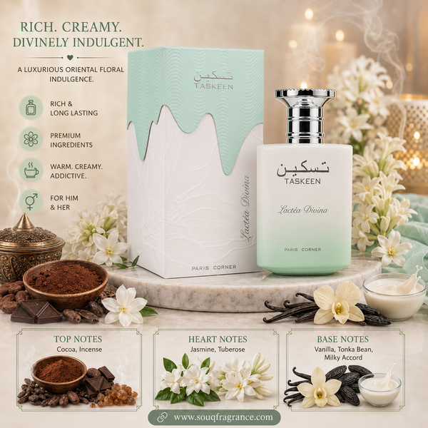 Taskeen Lactea Divina Eau de Parfum 100ml by Paris Corner