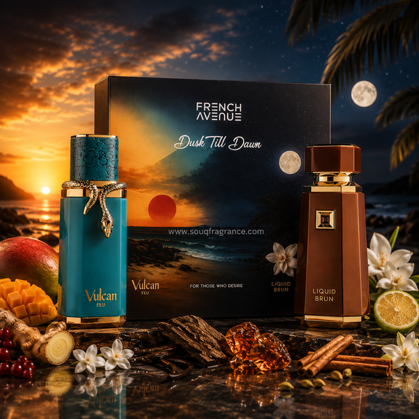 Dusk Till Dawn Gift Set Eau de Parfum 2 x 100ml by French Avenue