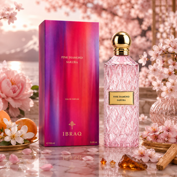 Pink Diamond Sakura Eau de Parfum 150ml by IBRAQ
