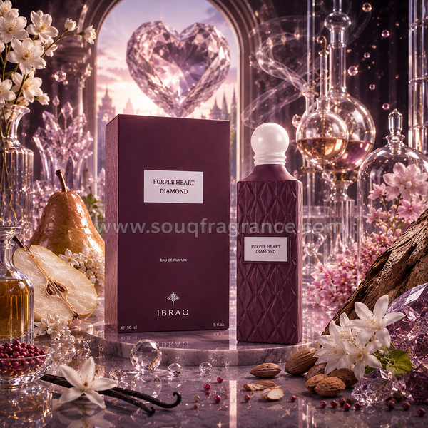 Purple Heart Diamond Eau de Parfum 150ml by Ibrahim Al Quraishi