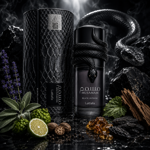 Musamam Black Intense Eau de Parfum 100ml by Lattafa