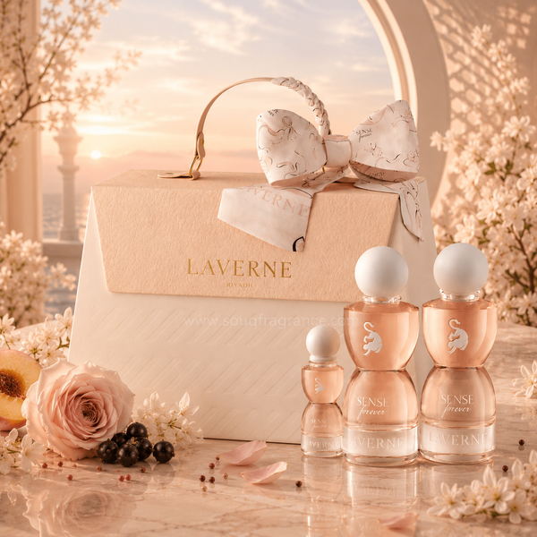 Laverne Sense Forever Gift Set – Eau de Parfum 75ml, Mini Perfume 10ml & Hair Spray 75ml