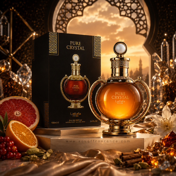 Pure Crystal Eau de Parfum 100ml by Lattafa Pride
