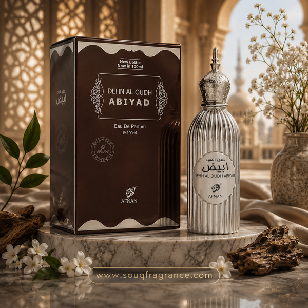 Dehn Al Oudh Abiyad Eau de Parfum 100ml by Afnan