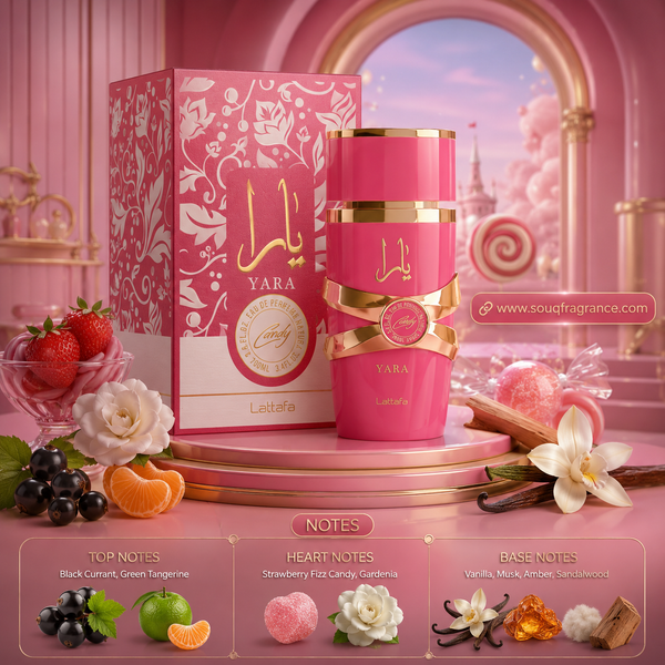 Yara Candy Eau de Parfum 100ml by Lattafa