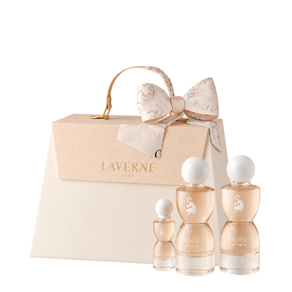 Laverne Sense Forever Gift Set – Eau de Parfum 75ml, Mini Perfume 10ml & Hair Spray 75ml