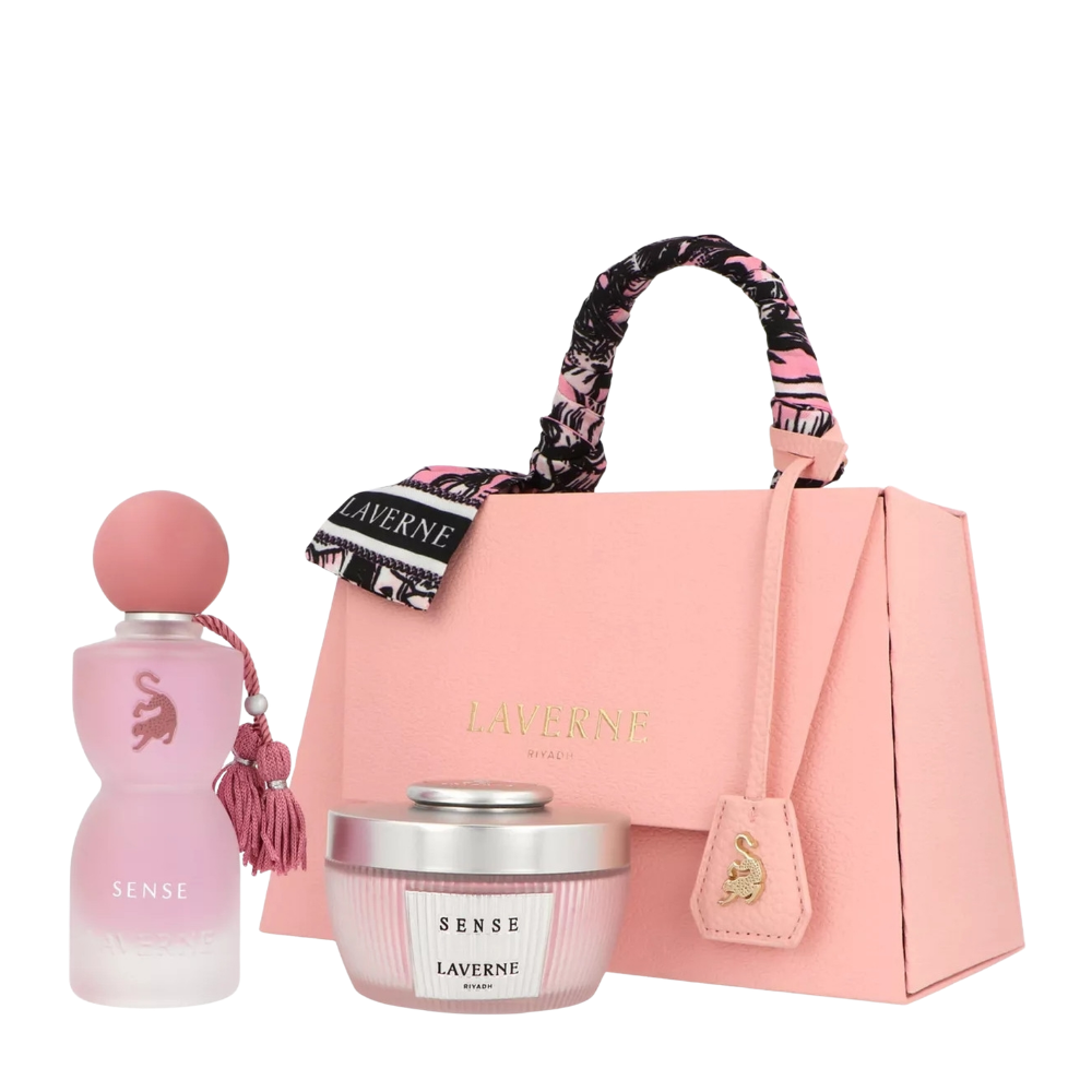 Laverne Sense Gift Set – Eau de Parfum 75ml & Perfumed Body Powder 65g by Laverne