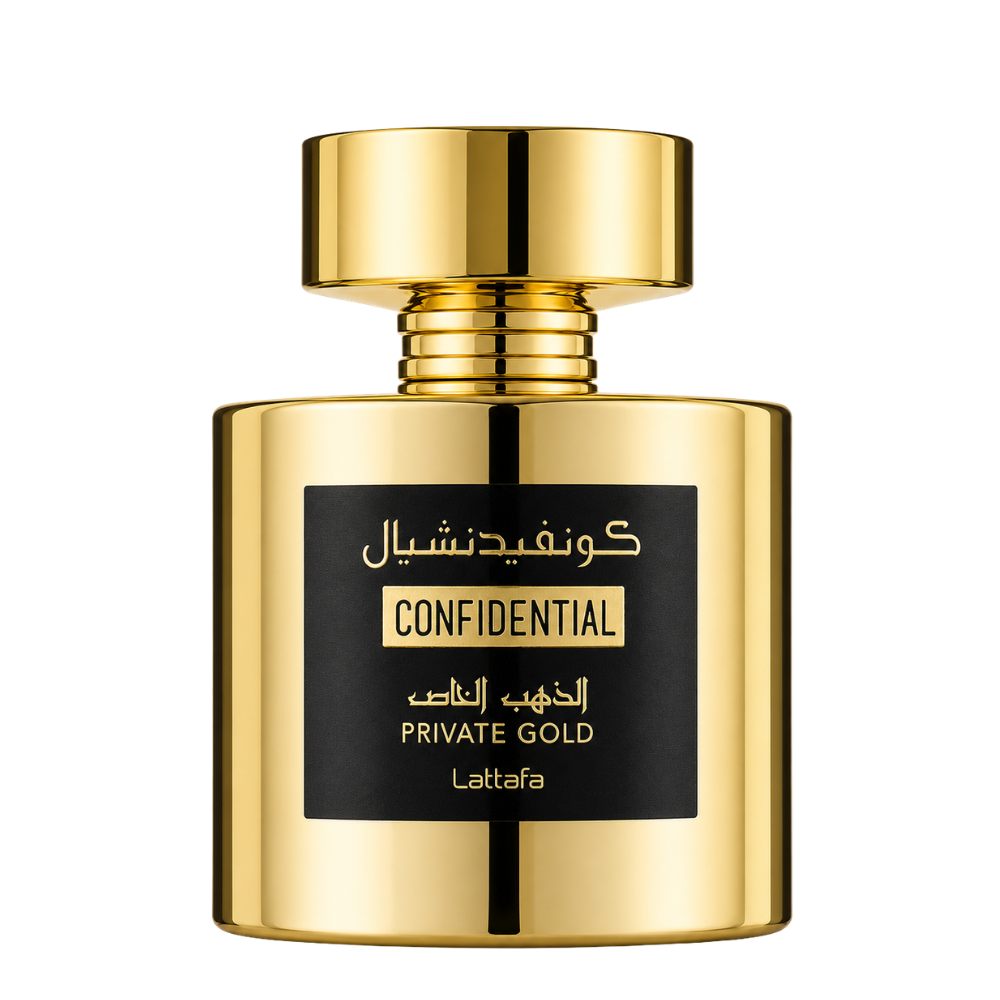 Confidential Private Gold Eau de Parfum 100ml by Lattafa