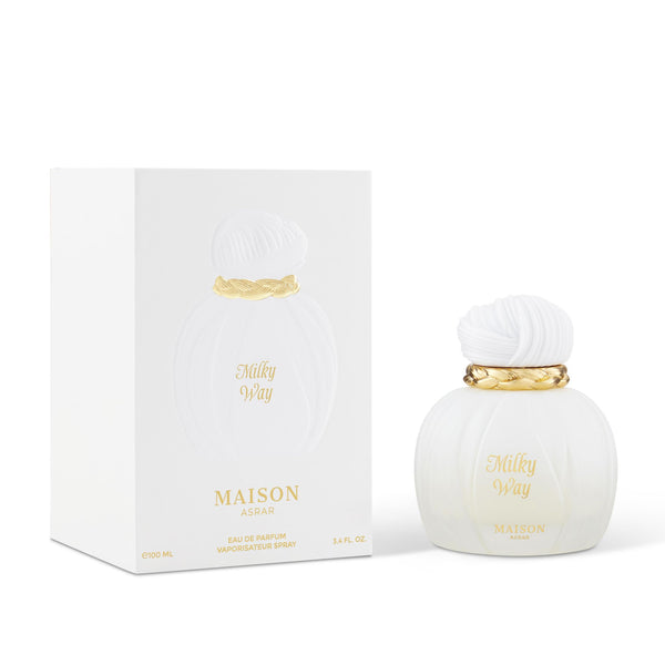 Maison Parfum perfume bottle and packaging on a white background